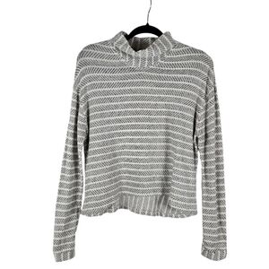 Amadi Mirielle Pullover Mockneck Stripe Sweater by Anthropologie
